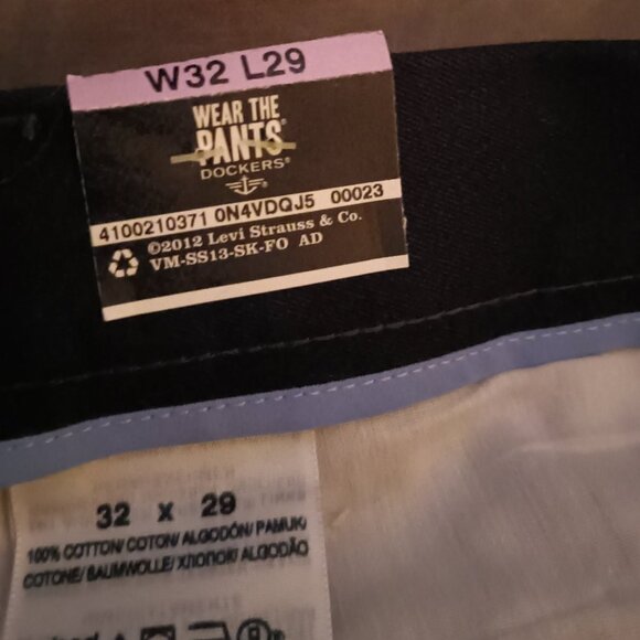 Men's Signature Khaki Dockers Straight Fit.. W 32 L 29 , NWT - Picture 5 of 6